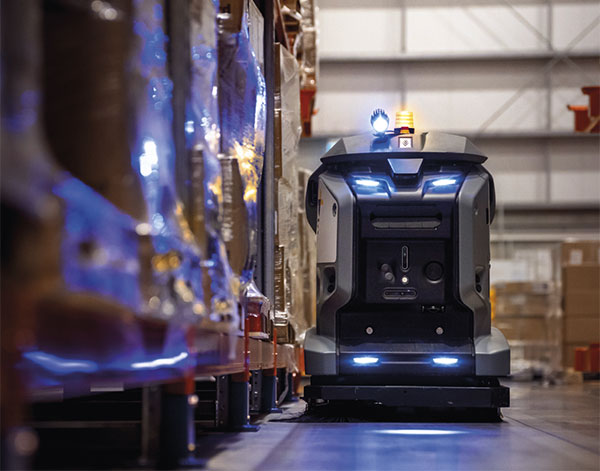 Autonomous scrubber targets compliance and warehouse safety